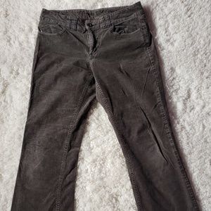 2 corduroy size 8 1 brown 1 charcoal grey